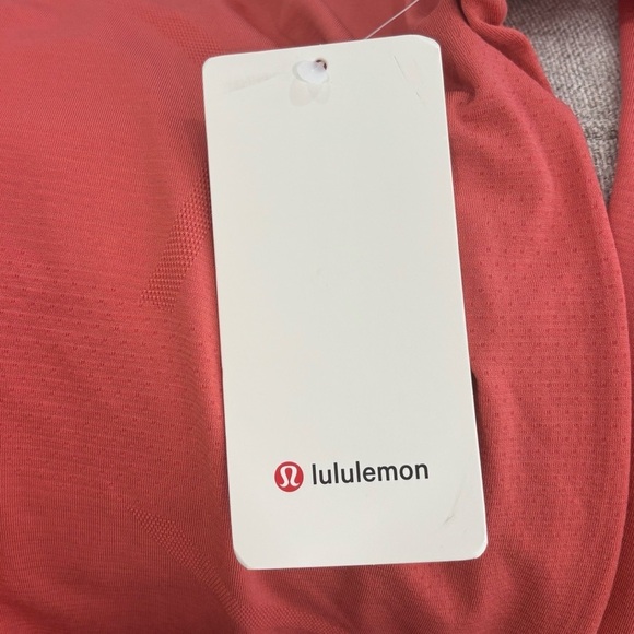 NWT Lululemon Swiftly Tech Long Sleeve Shirt *Race In Desert Red Size 14 - Picture 6 of 7